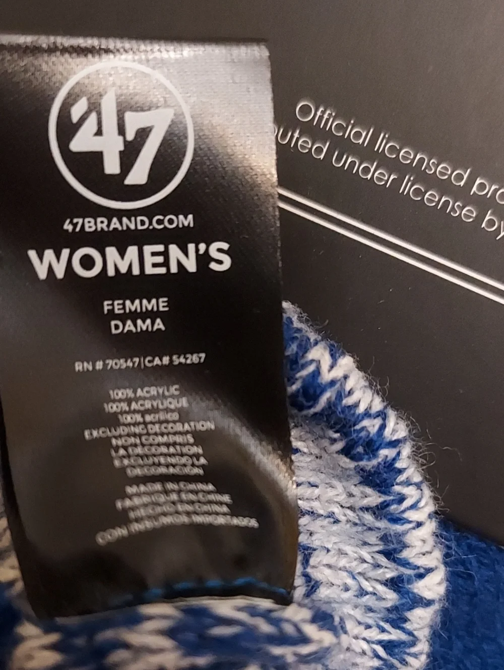 Womens '47 Knicks Gloves